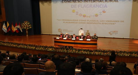Poder Judicial inició congreso internacional sobre Unidades de Flagrancia