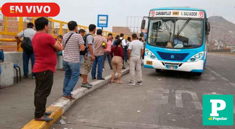 Cerca de 16 mil vehículos dejarán de circular en Lima y Callao por paro de transporte urbano.