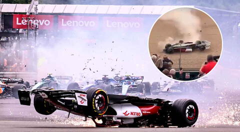 Pánico en la Fórmula 1: Guanyu Zhou salvó su vida de milagro tras catastrófico accidente