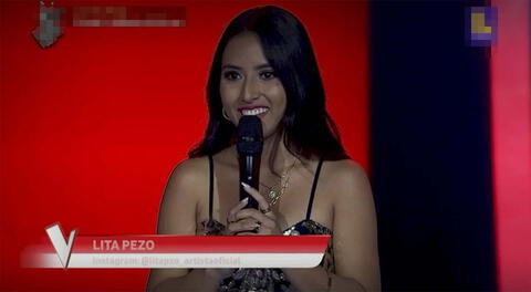 Lita Pezo, la 'Pantojita' de 'Yo Soy', se presentó en la Voz Perú: "Bienvenida"