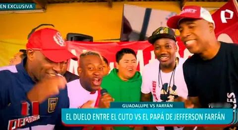 Jefferson Farfán: su papá se suma a la euforia de “Mi bebito fiu fiu” y baila en pichanga con Cuto Guadalupe