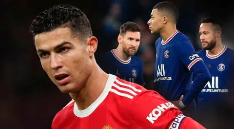 Cristiano Ronaldo jugaría en el PSG junto a Lionel Messi, Neymar y Mbappé, según 'Le Parisien'