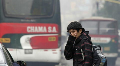 Senamhi: distritos de Lima Este y Sur son considerados insalubres por contaminación del aire