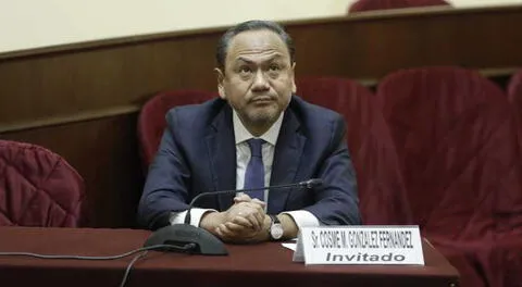Mariano González se presentó ante la Comisión de Fiscalización del Congreso.