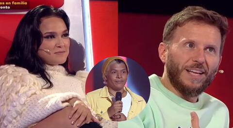 La Voz Perú: Noel Schajris es troleado por Daniela Darcourt EN VIVO [VIDEO]