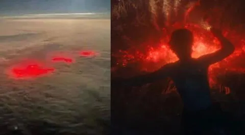 Resplandor rojo captado por piloto es comparado con “Stranger Things” y escena es viral [VIDEO]