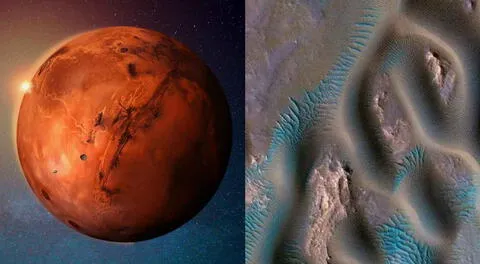 Conoce por qué el suelo de Marte se tiñó de azul.