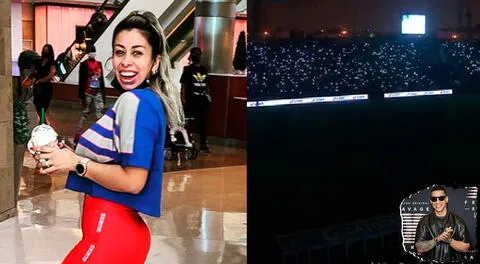 La pareja de Pedro Gallese, Claudia Díaz, se unió a las burlas de los cibernautas contra Alianza Lima tras sufrir apagón en su estadio.