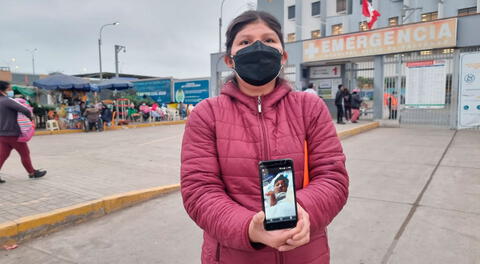 La señora Amparo tiene una deuda con el hospital porque su hijo estuvo siendo atendido como particular.