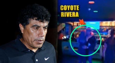Coyote Rivera se pronunció tras su polémico ampay.