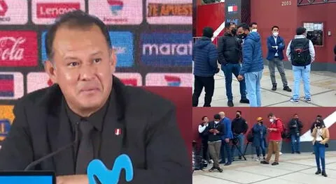 Juan Reynoso es nuevo técnico de la selección peruana y fue presentado en conferencia de prensa.