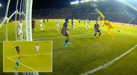 Alexis Arias casi marca el gol de la Sudamericana: portero de Inter evitó el 1-0 de Melgar [VIDEO]