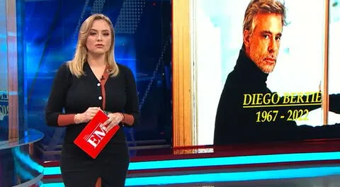 Carla Tello lamenta muerte de Diego Bertie EN VIVO: "Qué triste noticia" [VIDEO]