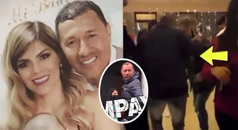 Chorri Palacios es captado pasándola de lo lindo con su esposa.