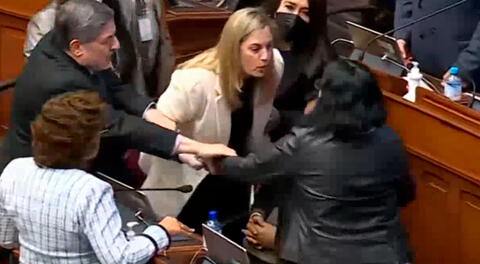 María del Carmen Alva agredió a Isabel Cortez delante de todo el Pleno.