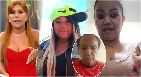 Magaly Medina se molestó con Susan y Yessenia Villanueva por sus pleitos ante cámaras sin respetar a su padre Melcochita.