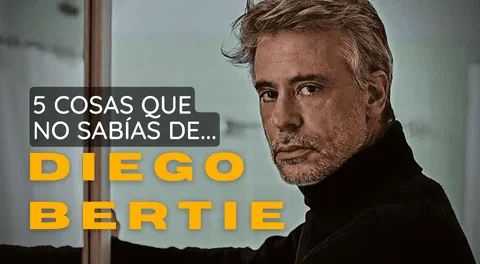 Diego Bertie: 5 cosas que no sabías del actor y cantante peruano