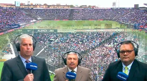 Los periodistas de GOLPERU quedaron sorprendidos por ver la fiesta el estadio lleno de hinchas de Alianza Lima.