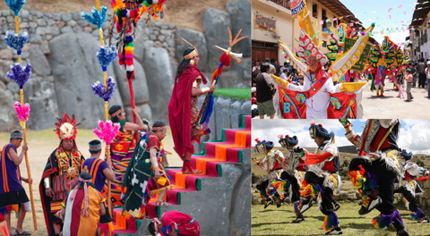 Una de las principales celebraciones es el Inti Raymi, fiesta de culto al Sol.