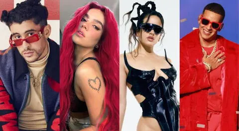 MTV VMAs 2022: Bad Bunny, Karol G, Rosalía y Daddy Yankee son algunos de los que participan.