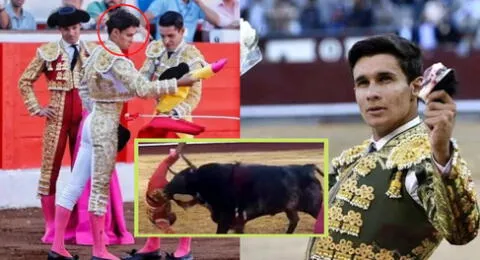 Manuel Diosleguarde recibió una cornada que lo llevó directo al hospital durante una corrida de toros es Segovia, España.