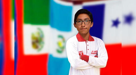 Diego Flores Quillas, de 16 años de edad, es campeón panamericano.