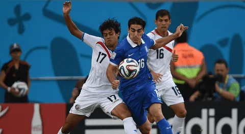 Costa Rica venció a Grecia en el Mundial de Fútbol 2014