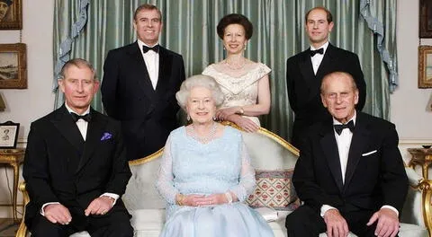 Reina Isabel II tuvo cuatro hijos con el príncipe Felipe.