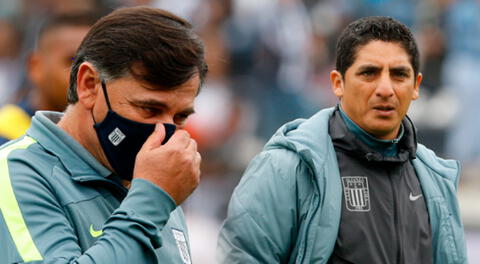 Carlos Bustos se va de Alianza Lima y asume Guillermo Salas hasta confirmar a otro DT.