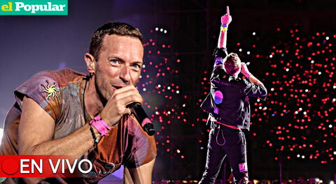 Coldplay realizará hoy su segundo concierto en Lima.