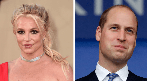Britney Spears y el Príncipe William casi se conocen.