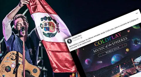 Página web ofreció entradas de dudosa procedencia para el concierto de Coldplay.