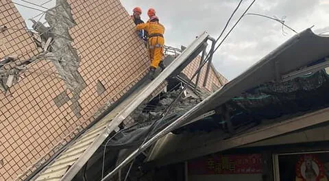 Terremoto en Taiwán: mira las imágenes tras el movimiento de 6,9 de magnitud.