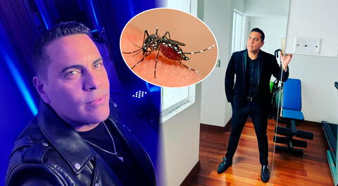 Dantes Cardosa revela que se enfermó de dengue y hasta le produjo hemorragia.