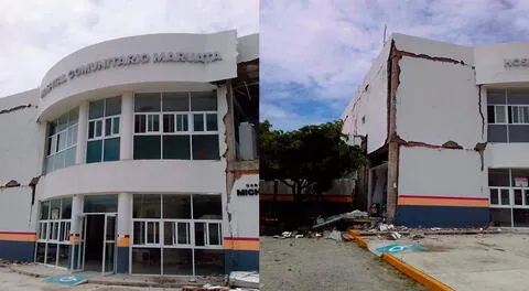 Terremoto de 7.4 en México: fuerte movimiento telúrico agrietó a varios edificios en la capital