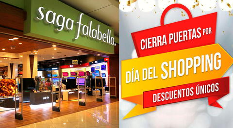 Saga Falabella promete ofertas de locura en el día del Shopping.