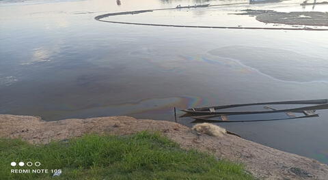 La Fiscalía en Materia Ambiental de Nauta investiga el derrame de petróleoo