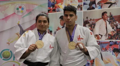 Yuta Galarreta (-90 kg)    y Camila Figueroa (-78 kg) ganaron oro en el Open  Panamericano