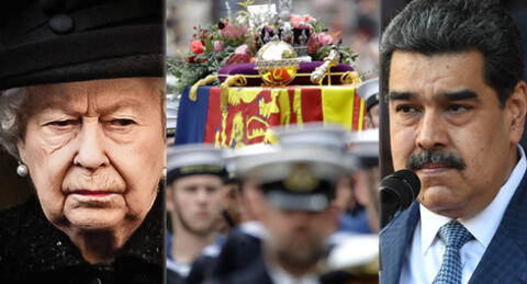 Nicolás Maduro se mostró triste por no haber asistido al funeral de la monarca.