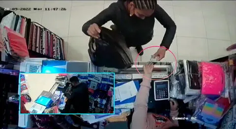 Cercado: nueva modalidad de robo deja a comerciante sin las ganancias del día [VIDEO]