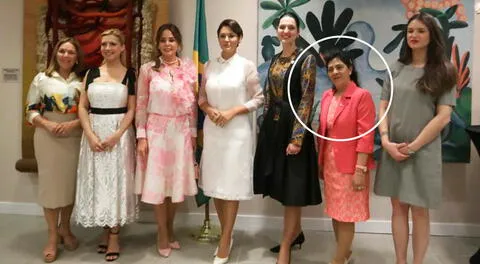Lilia Paredes forma parte de la Alianza de Cónyuges de Jefes de Estado y Representantes (ALMA)