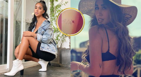 Conoce cuántos tatuajes tiene Melissa Paredes y en qué partes de su cuerpo.