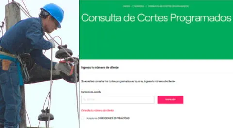 En la web de Enel puedes consultar los cortes de luz