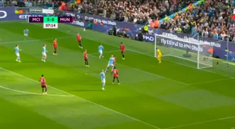 Manchester City vs. Manchester United: Philip Foden anota el 1-0 en el clásico por Premier League