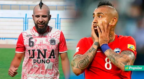 El clon de Arturo Vidal conversó con El Popular y contó, además, que jugó al lado de Christian Cueva.