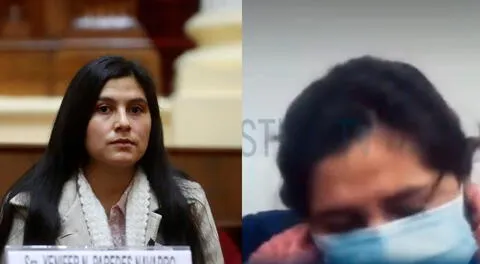 Yenifer Paredes casi se desmaya en audiencia.