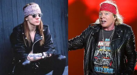 Axl Rose es el vocalista de Guns N’ Roses.