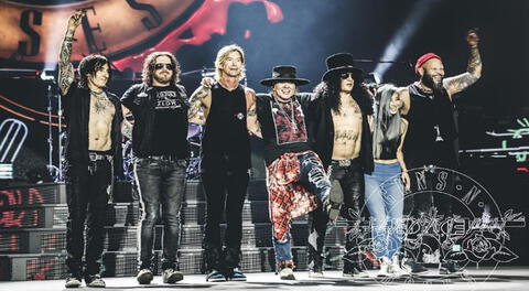 Guns N’ Roses dará un concierto en Lima en el Estadio San Marcos.