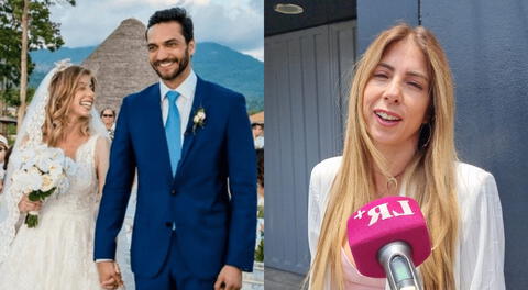 Fiorella Cayo se confiesa sobre su aún esposo, Miguel Labarthe: "Siempre lo quise mucho" [VIDEO]