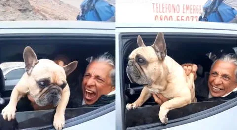 Valentino: El perro que ablanda el corazón de Antauro Humala [VIDEO]